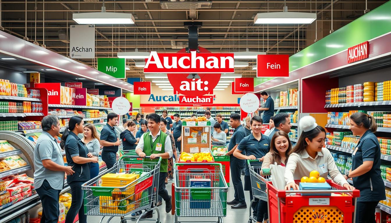 emplois, Auchan, offres, travail, opportunités